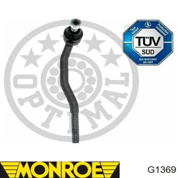 Amortecedor traseiro esquerdo Monroe G1369 preço, a partir de 61,35 USD