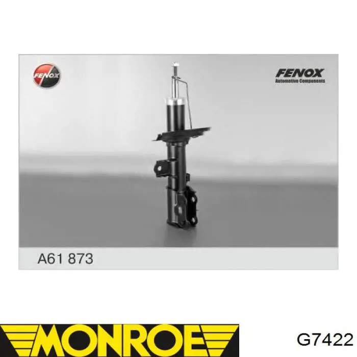 Amortecedor dianteiro esquerdo Monroe G7422 preço, a partir de 70,16 USD