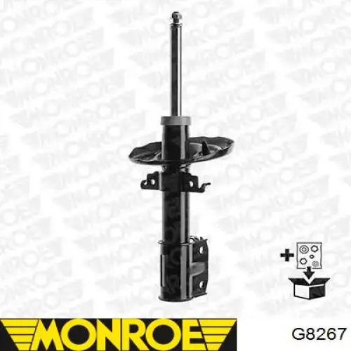 SA2272 Bremsi Amortecedor dianteiro