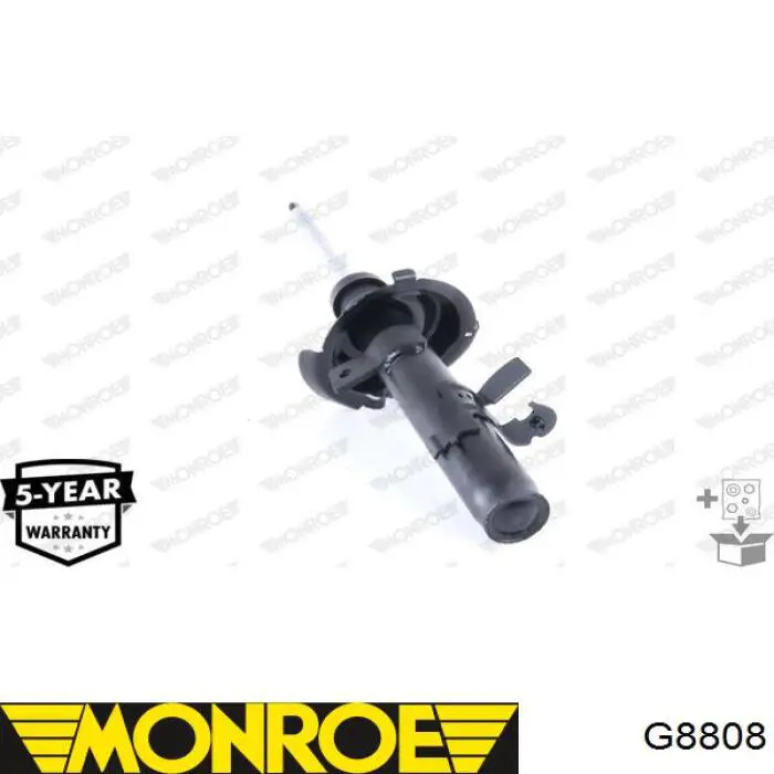 Amortecedor dianteiro esquerdo RS242907 Raiso