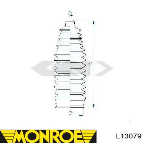 Compre 4553509240 Toyota Bota de proteção do mecanismo de direção (de cremalheira)