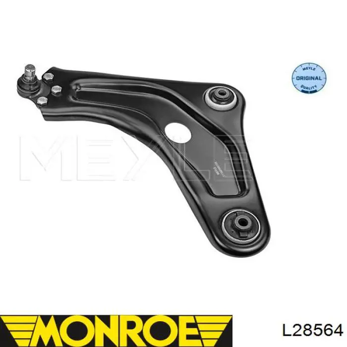 Compre 1682732380 Peugeot/Citroen Braço oscilante inferior esquerdo de suspensão dianteira