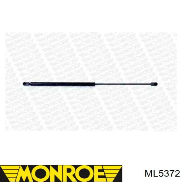Amortecedor de tampa de porta-malas (de 3ª/5ª porta traseira) GS0367 Magneti Marelli