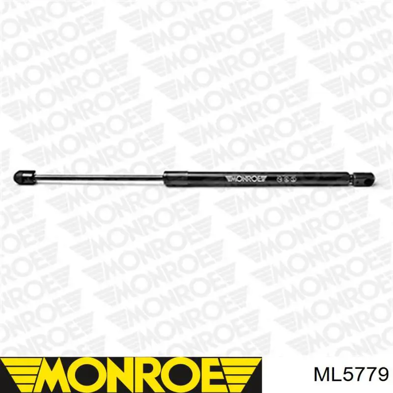 Amortecedor de tampa de porta-malas (de 3ª/5ª porta traseira) GS0844 Magneti Marelli