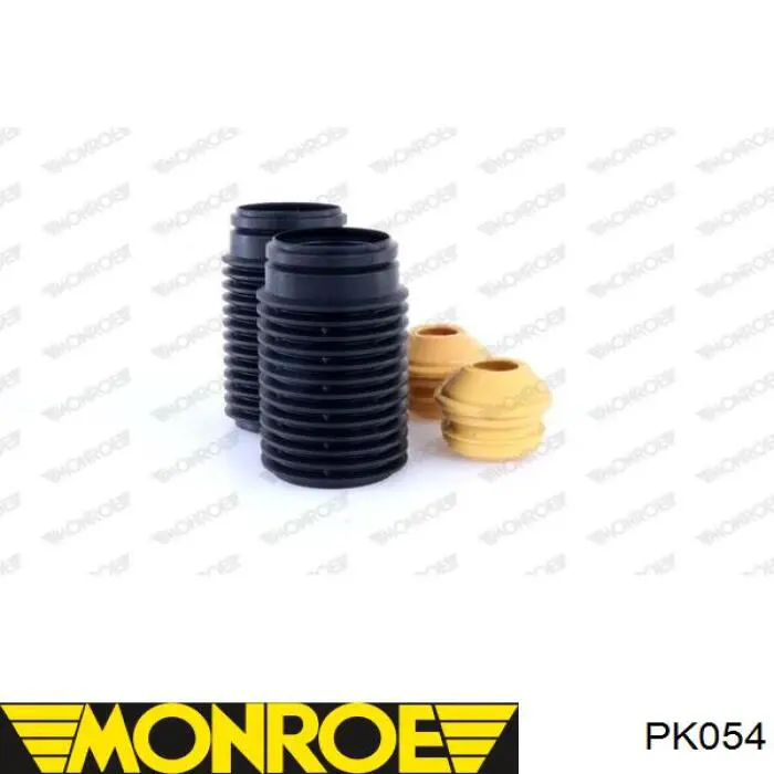 RK00003 Raiso Pára-choque (grade de proteção) de amortecedor dianteiro + bota de proteção