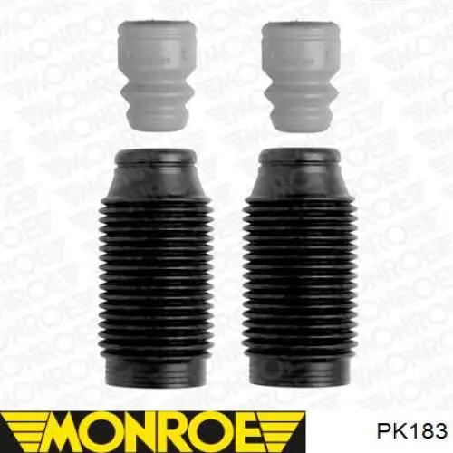 Pára-choque (grade de proteção) de amortecedor dianteiro + bota de proteção Monroe PK183 preço, a partir de 19,92 USD