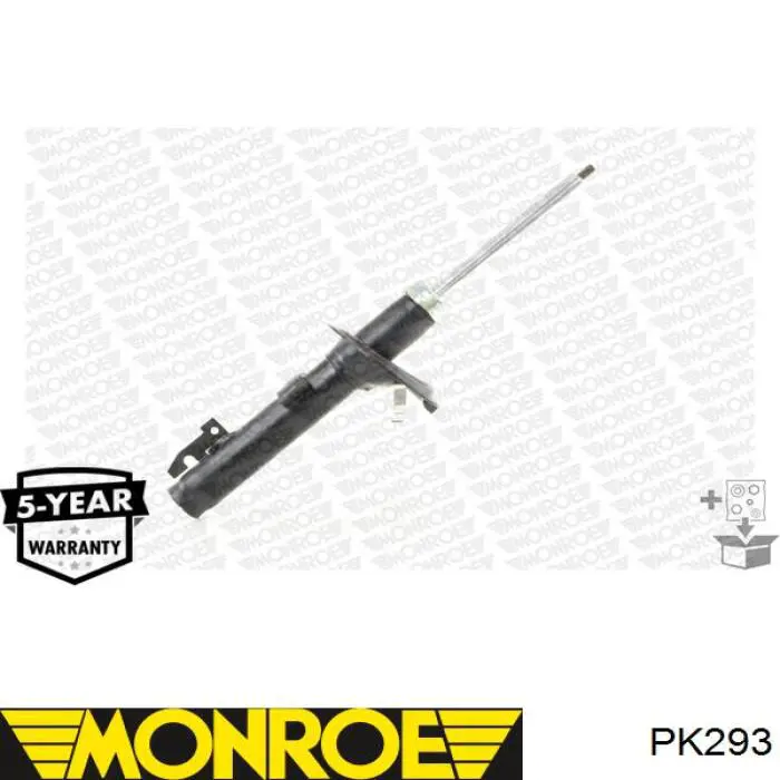Pára-choque (grade de proteção) de amortecedor dianteiro + bota de proteção Monroe PK293 preço, a partir de 28,90 USD