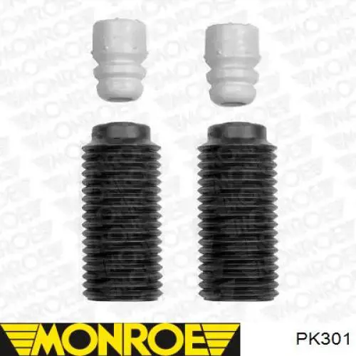 Pára-choque (grade de proteção) de amortecedor dianteiro + bota de proteção Monroe PK301 preço, a partir de 28,32 USD