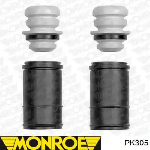 Pára-choque (grade de proteção) de amortecedor dianteiro + bota de proteção Metalcaucho 42027 preço, a partir de 23,95 USD