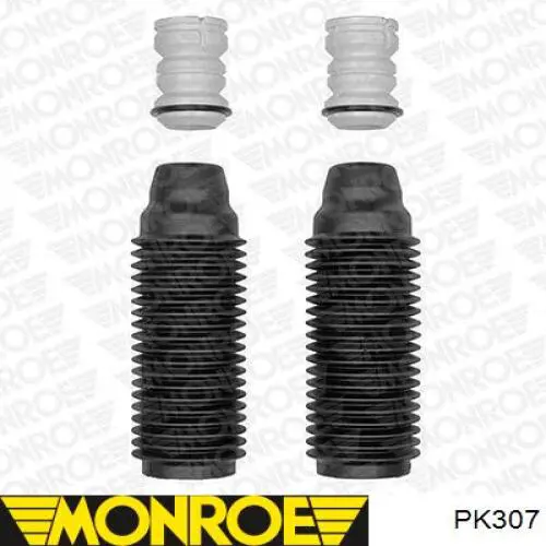 Pára-choque (grade de proteção) de amortecedor dianteiro + bota de proteção Raiso RK00237 preço, a partir de 30,91 USD