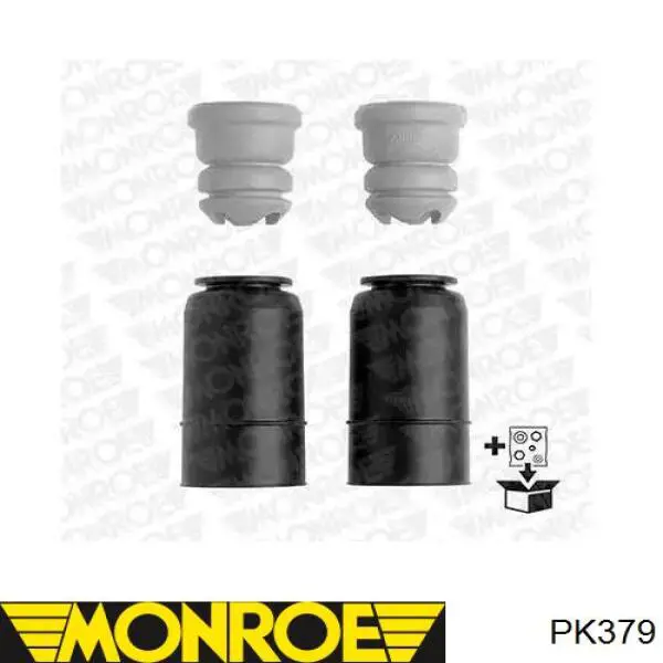 Pára-choque (grade de proteção) de amortecedor traseiro + bota de proteção Impergom 51190 preço, a partir de 31,44 USD