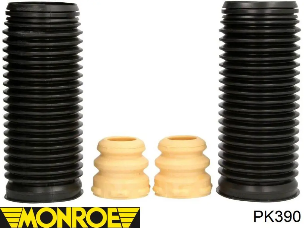 Pára-choque (grade de proteção) de amortecedor dianteiro + bota de proteção Monroe PK390 preço, a partir de 32,68 USD