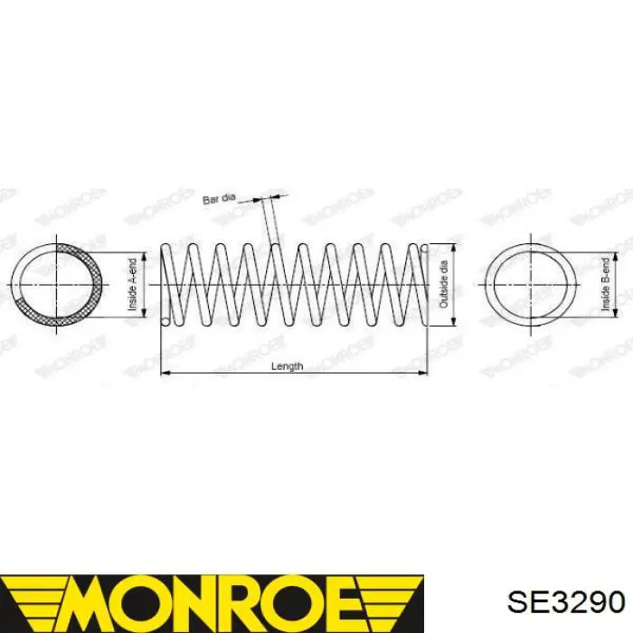 SE3290 Monroe Mola dianteira