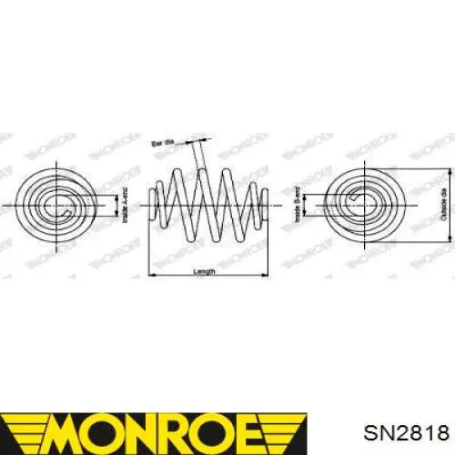 Compre SR065TP Raiso Mola traseira
