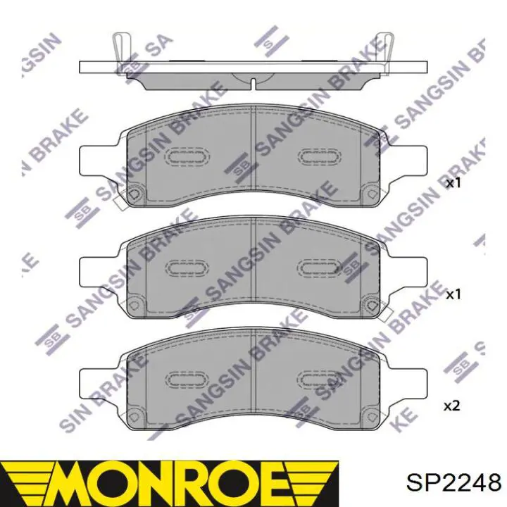 SP2248 Monroe Mola dianteira