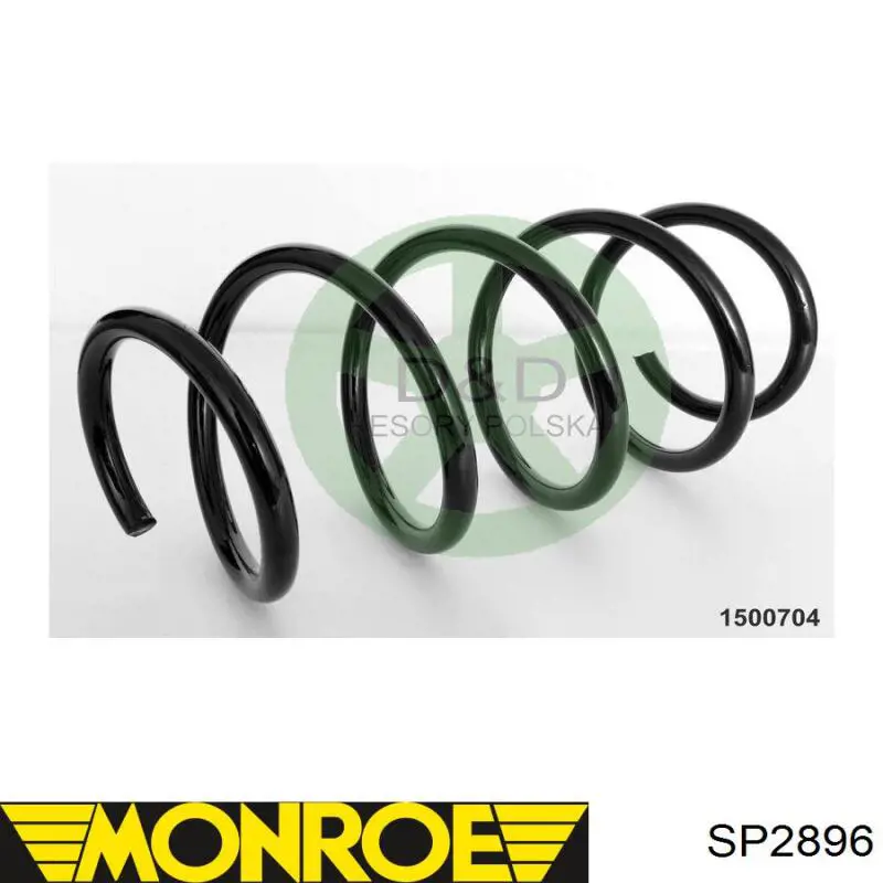 Mola dianteira Monroe SP2896 preço, a partir de 40,08 USD