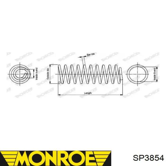 SR101TP Raiso Mola traseira