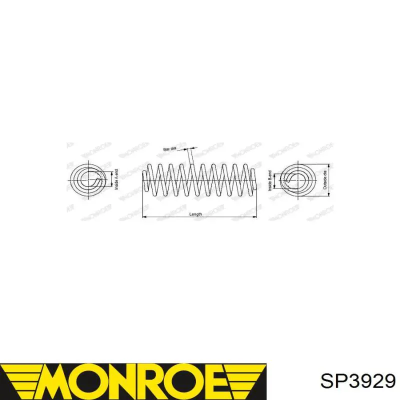Mola traseira Kamoka 2120387 preço, a partir de 31,84 USD
