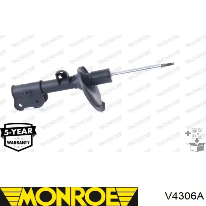 Amortecedor dianteiro direito 546604H050 Hyundai/Kia