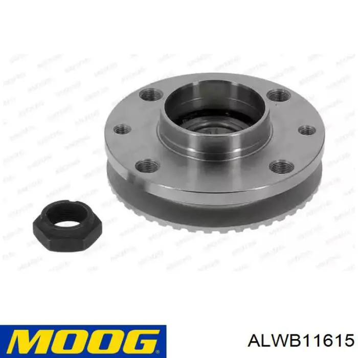 ALWB11615 Moog Rolamento de cubo traseiro