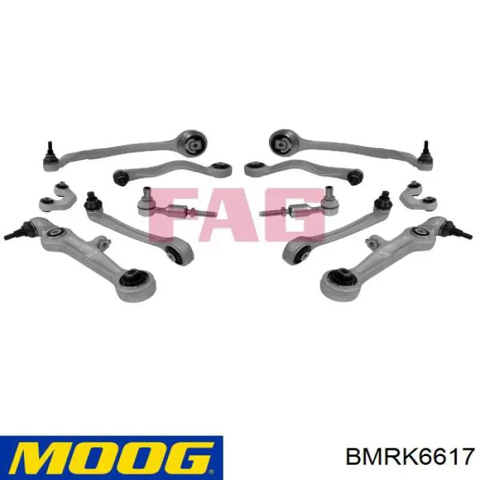 Compre RL333200KIT Raiso Kit de braços oscilantes de suspensão traseira