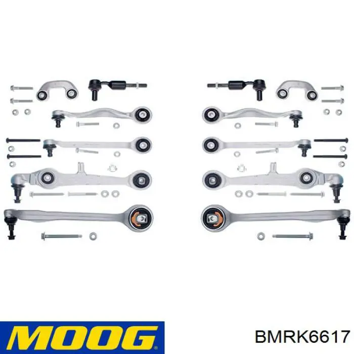 Kit de braços oscilantes de suspensão traseira RL333200KIT Raiso