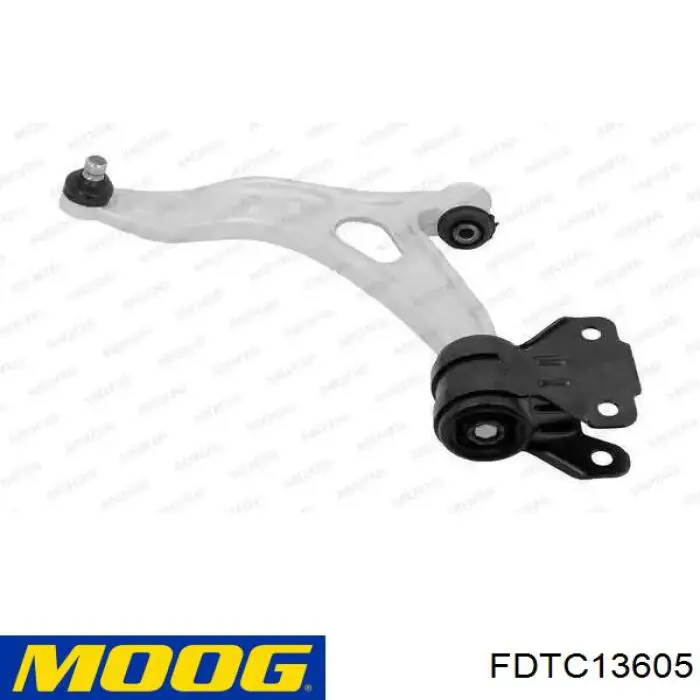 FDTC13605 Moog Braço oscilante inferior esquerdo de suspensão dianteira