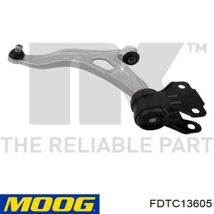 Braço oscilante inferior esquerdo de suspensão dianteira Moog FDTC13605 preço, a partir de 110,86 USD