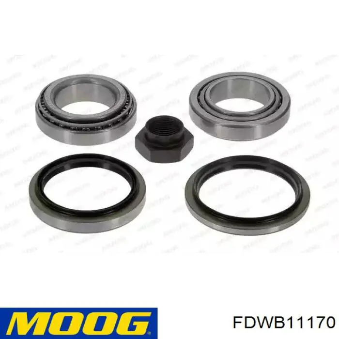 Rolamento de cubo dianteiro Moog FDWB11170 preço, a partir de 24,07 USD