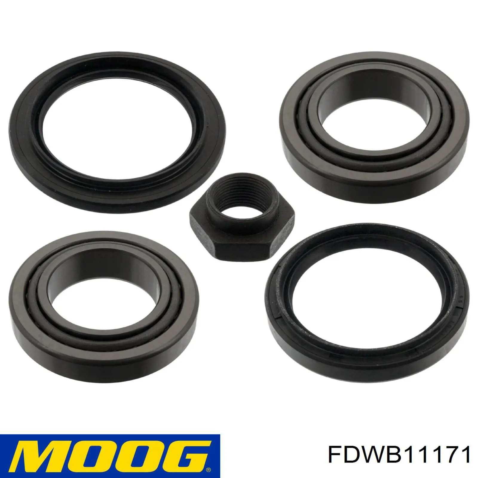 Rolamento de cubo dianteiro Moog FDWB11171 preço, a partir de 25,00 USD