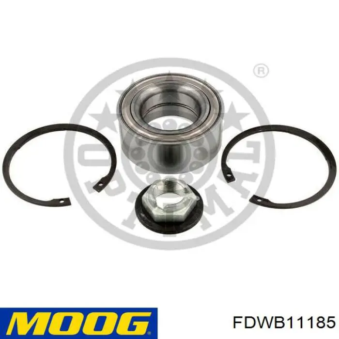 Compre FDWB11185 Moog Rolamento de cubo dianteiro