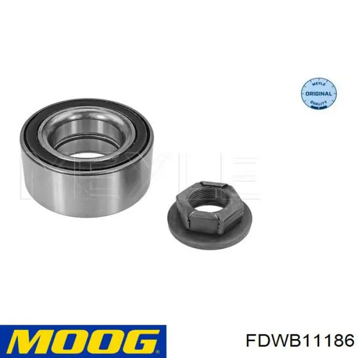 Compre FDWB11186 Moog Rolamento de cubo dianteiro