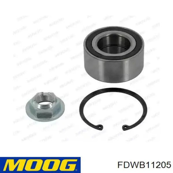 Rolamento de cubo dianteiro Moog FDWB11205 preço, a partir de 37,42 USD