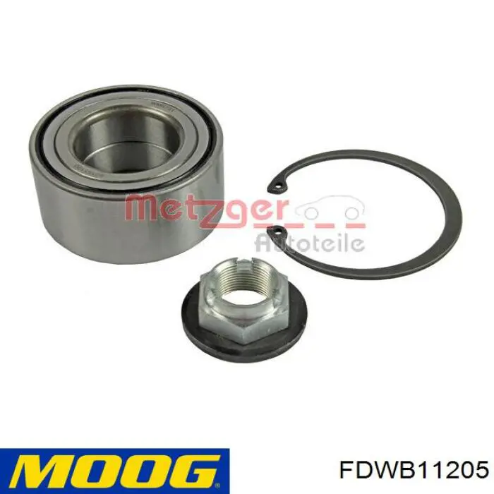 Compre FDWB11205 Moog Rolamento de cubo dianteiro