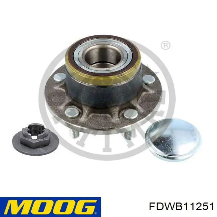 Cubo traseiro Moog FDWB11251 preço, a partir de 101,02 USD