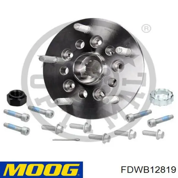 Cubo dianteiro Moog FDWB12819 preço, a partir de 137,73 USD