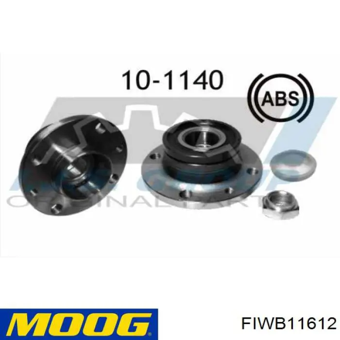 Compre FIWB11612 Moog Cubo traseiro