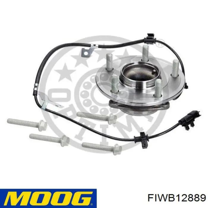 Cubo traseiro esquerdo Moog FIWB12889 preço, a partir de 101,46 USD