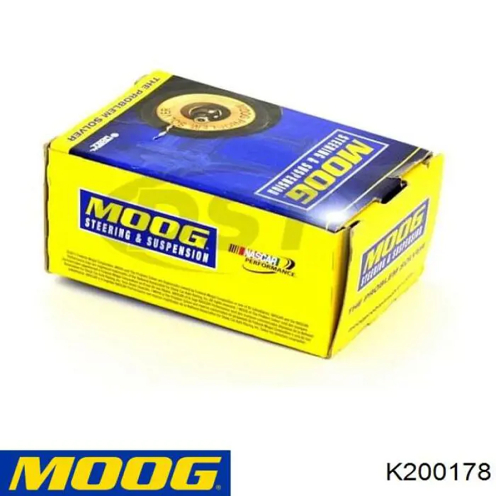 Bloco silencioso do braço oscilante inferior traseiro K200178 Moog