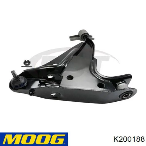 Bloco silencioso dianteiro do braço oscilante inferior Moog K200188 preço, a partir de 23,31 USD