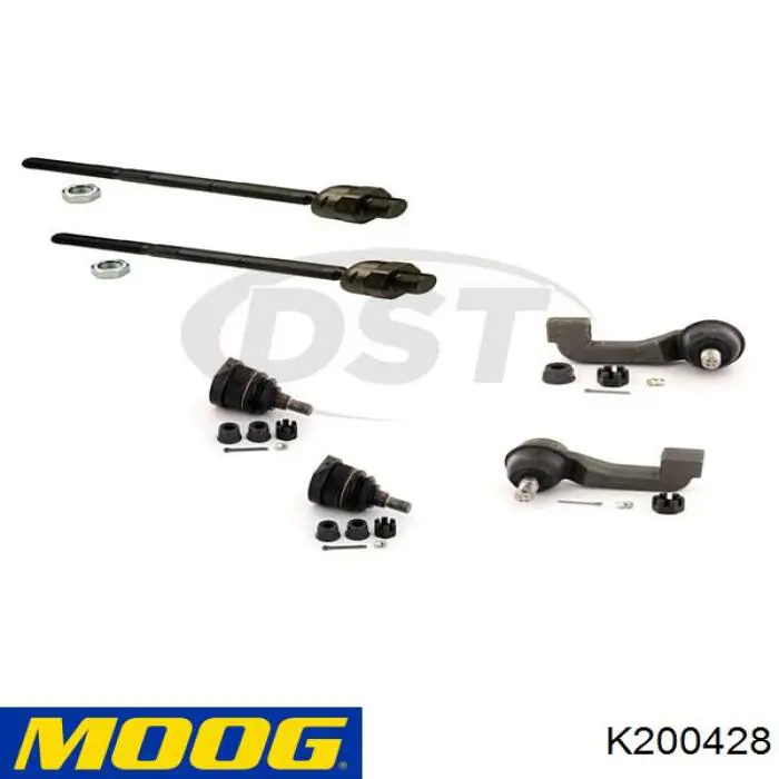K200428 Moog Bloco silencioso do braço oscilante superior traseiro