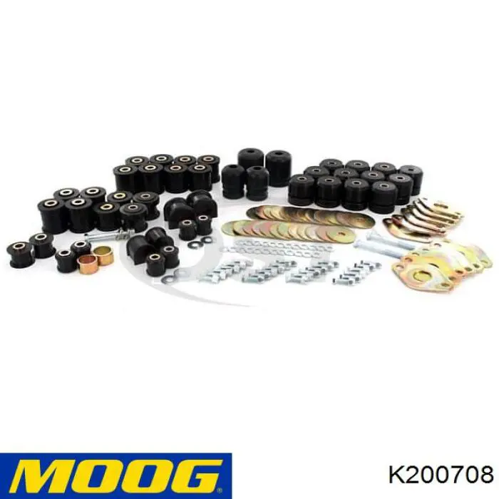 Bloco silencioso de amortecedor traseiro K200708 Moog