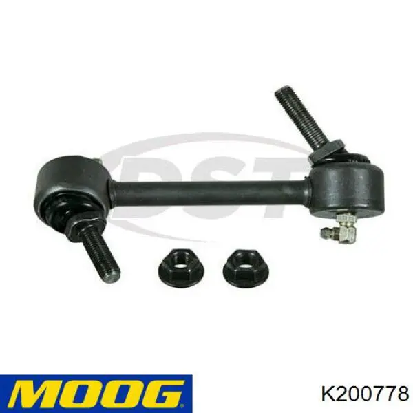 Bloco silencioso dianteiro do braço oscilante inferior Moog K200778