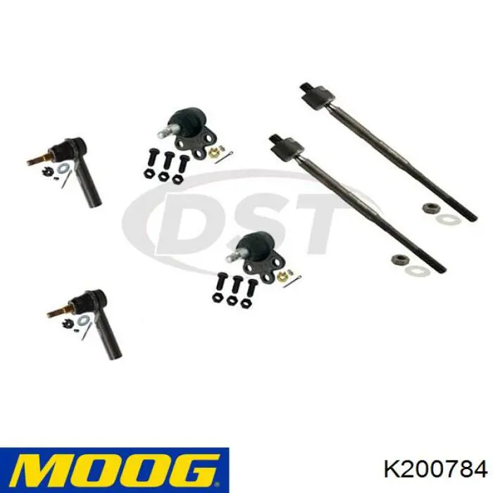 Bloco silencioso dianteiro do braço oscilante inferior Moog K200784 preço, a partir de 16,94 USD