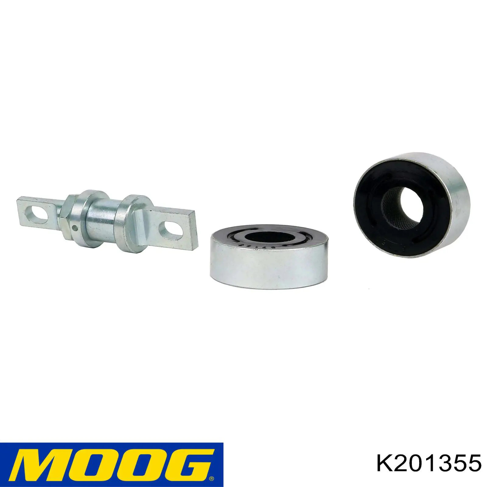K201355 Moog Bloco silencioso dianteiro de braço oscilante traseiro longitudinal