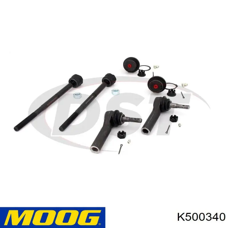 Braço oscilante superior esquerdo de suspensão dianteira Moog K500340 preço, a partir de 72,79 USD