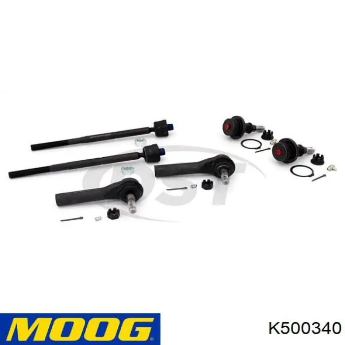 K500340 Moog Braço oscilante superior esquerdo de suspensão dianteira