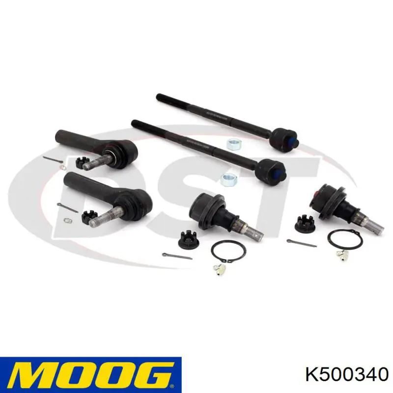 Braço oscilante superior esquerdo de suspensão dianteira Moog K500340 preço, a partir de 72,79 USD