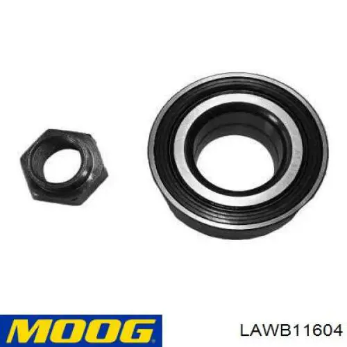 Compre LAWB11604 Moog Rolamento de cubo traseiro