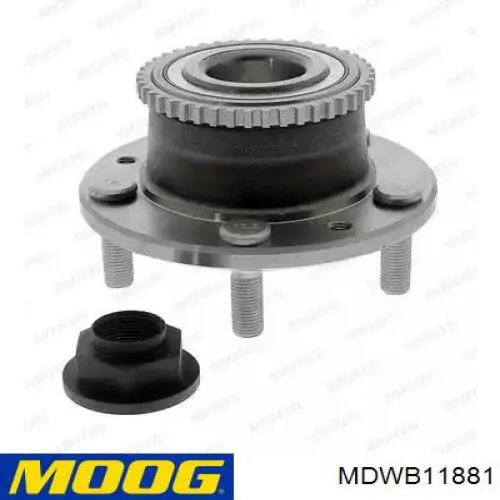 Cubo traseiro Moog MDWB11881 preço, a partir de 74,14 USD
